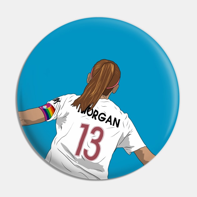 Alex Morgan San Diego Wave Soccer Pin by Hevding