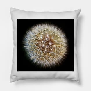 Twinkling Dandelion Clock(2) Pillow