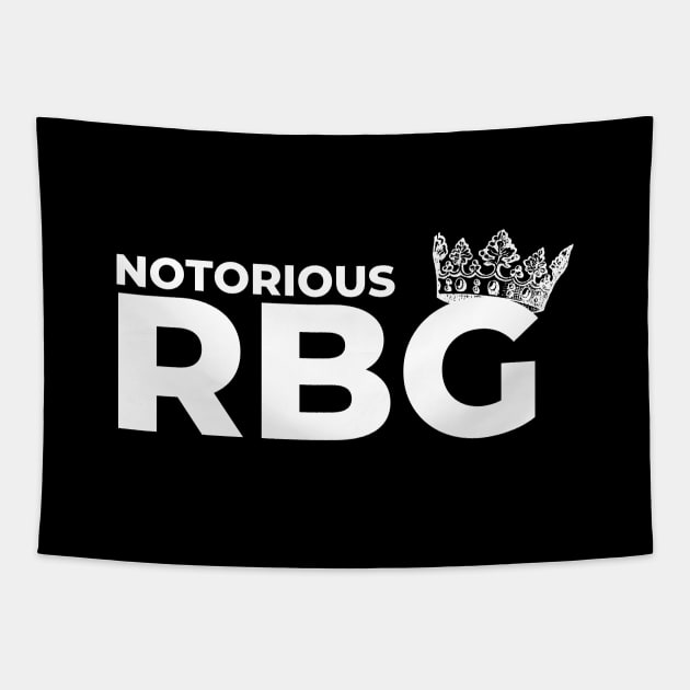 Notorious RBG Retro Tapestry by Zen Cosmos Official