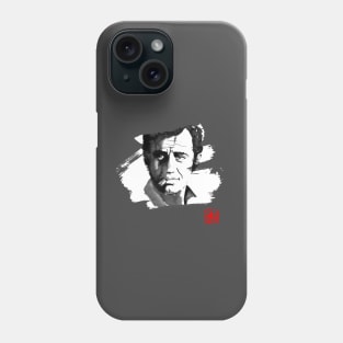 belmondo in white Phone Case