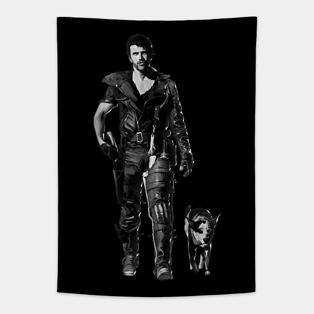 Mad Max Mel Tapestry by nabakumov