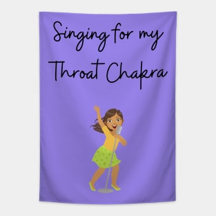 Singing for my Throat Chakra Tapestry