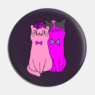 Kittens in love Pin