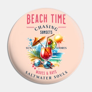 Summer Lovin´, Beach Time Pin