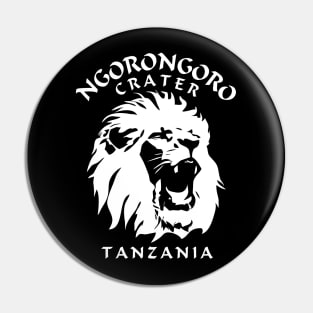 Ngorongoro Crater Conservation Area | Lion Face Pin