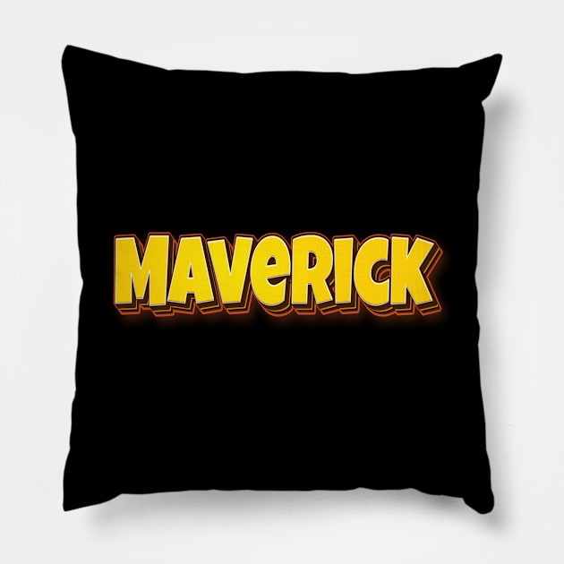 Maverick Pillow by ProjectX23Red