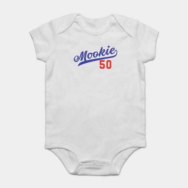 Mookie Betts Baby Clothes, Los Angeles Baseball Kids Baby Onesie