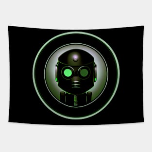 Futuristic robot Tapestry