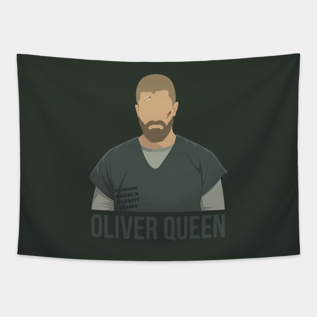 Oliver Queen Tapestry by bethmooredesigns10