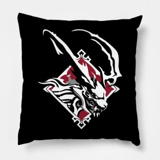 Final Fantasy XVI (16) - IFRIT Eikon Vector Art Pillow