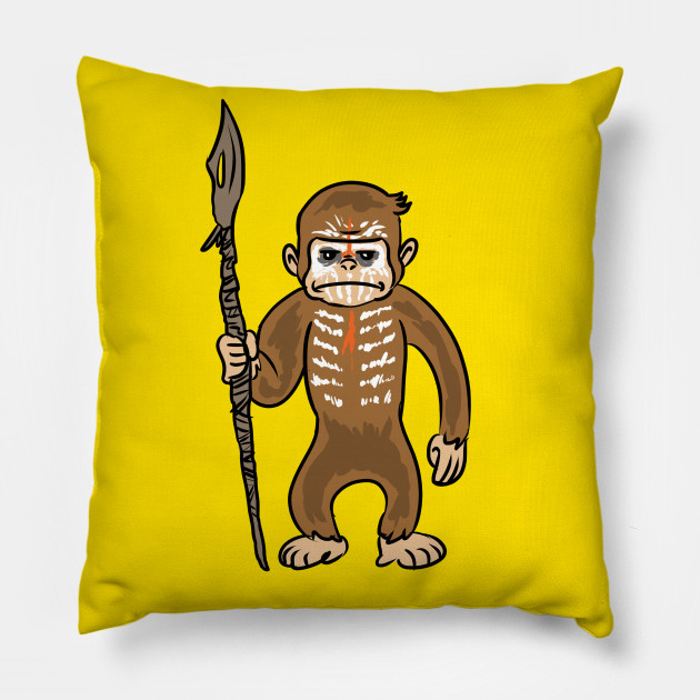 Curious George Caesar Curious George Pillow Teepublic