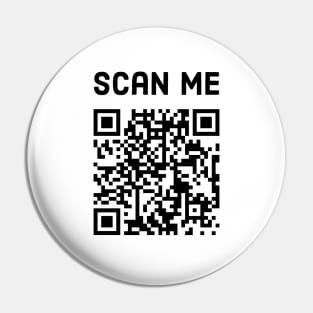 Rickroll QR Code Pin