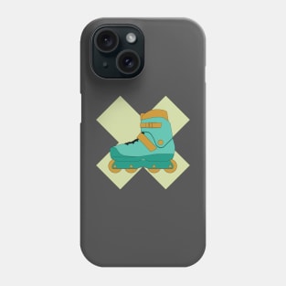 Rollerblade X - sporty rollerblade & inline skate Phone Case