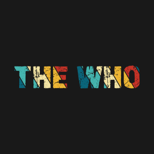 Retro Color - The Who T-Shirt