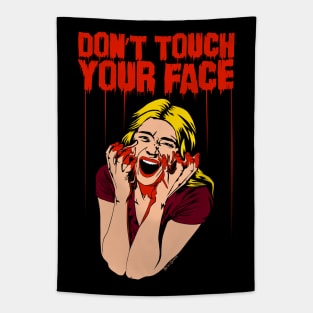 Don't Touch Your Face v2 Tapestry