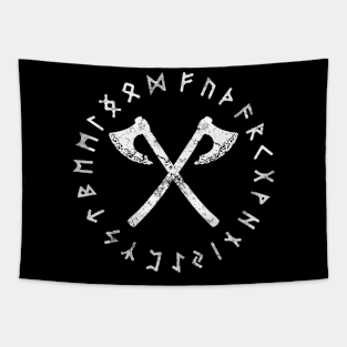 Viking Axes Tapestry