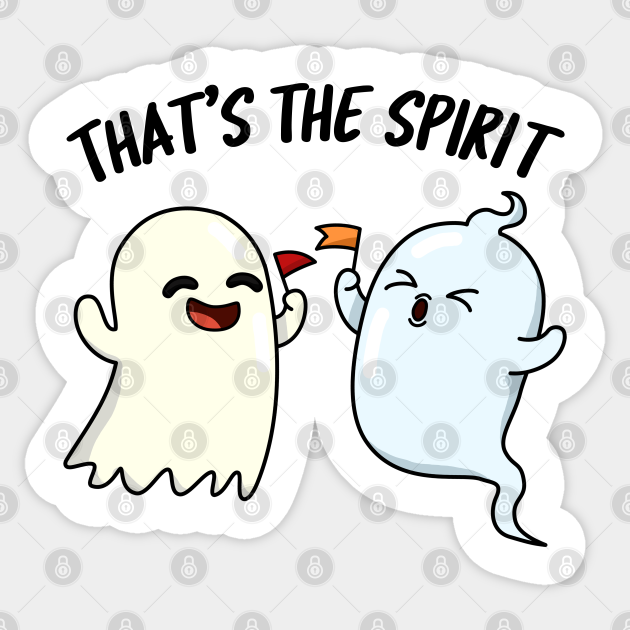Tie Died Tie Dyed Pun Ghost Sticker Punny Hippie Ghost Sticker Halloween Sticker Cute Kawaii Ghost Sticker