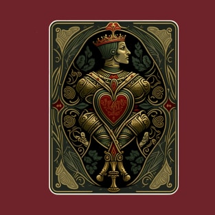 Jack of Hearts Art Nouveau Style T-Shirt