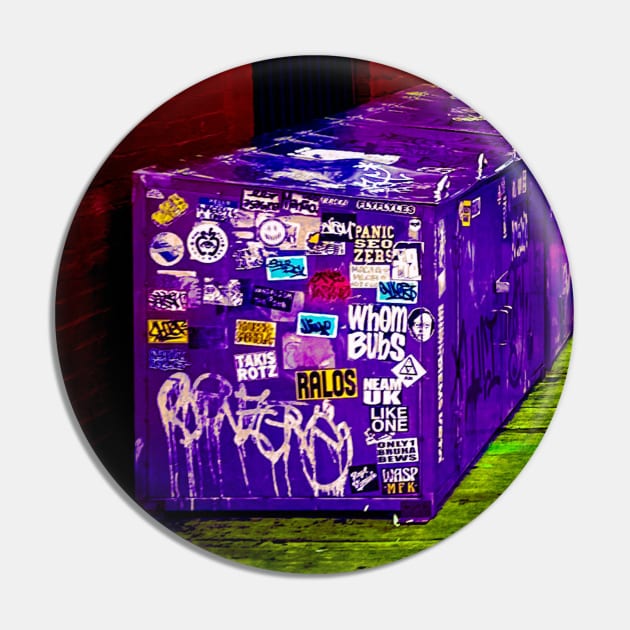 Pop Art Street Graffiti NYC Pin by eleonoraingrid