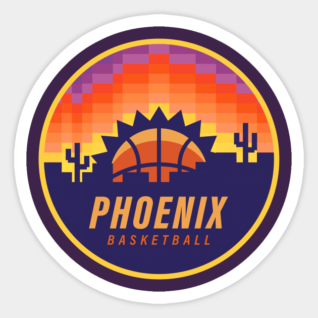 Phoenixes Suns The Valley City Jersey Classic' Sticker