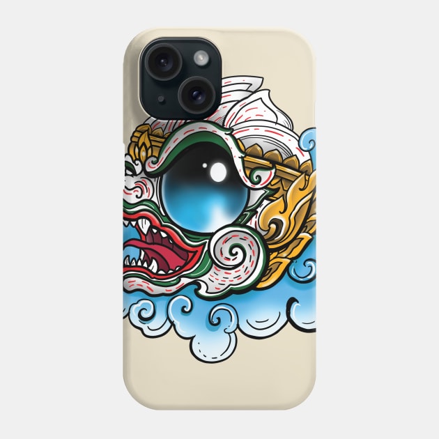 hanuman Phone Case by Sing-Toe-Wrote 