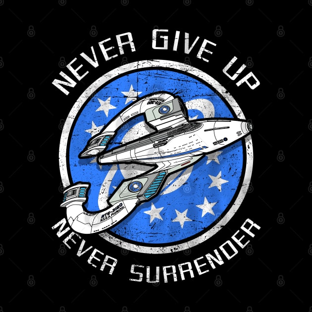 Never Give Up Never Surrender by TrulyMadlyGeekly