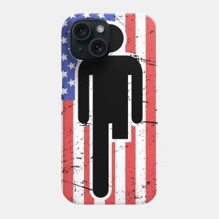 Funny Amputated Missing Leg Amputee Gift Phone Case