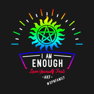 Always Keep Fighting - I Am Enough T-Shirt