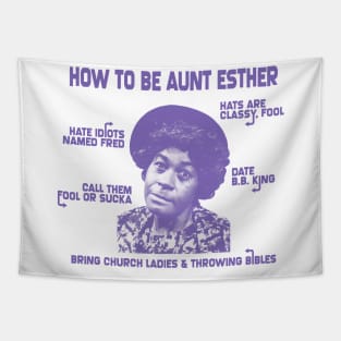 How to Be Aunt Esther, SUCKA! Tapestry