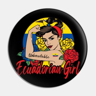 Ecuadorian Girl Pin