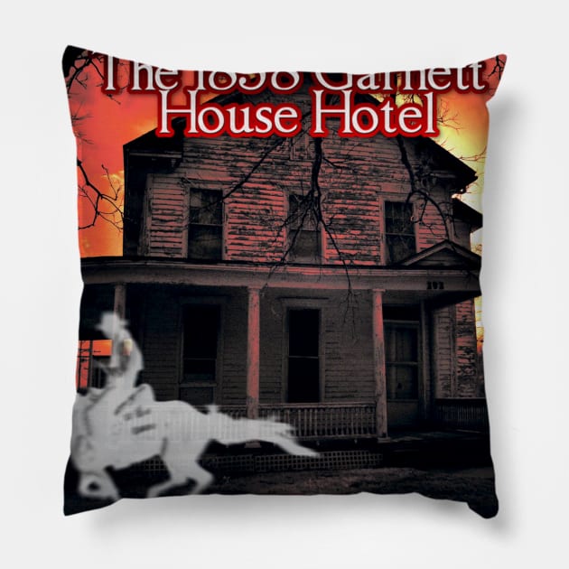 1858 Garnett House  - Ghost Rider Pillow by The1858Hotel