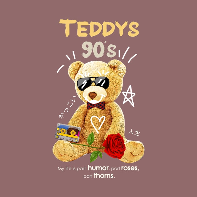 Teddys 90's fun art by livilop