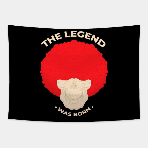 The Legend was Born Tapestry by Mako Design 