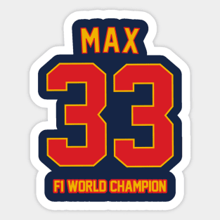 Kit 3 Adesivi 33 MAX VERSTAPPEN F1 Decals Stickers Klebstoffe Ferrari  Mercedes Redbull Alfa Romeo -  Israel