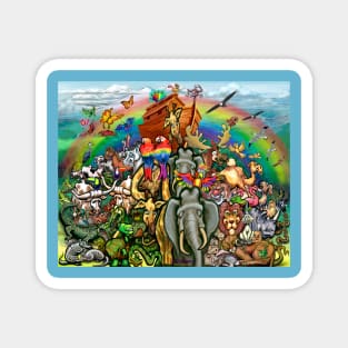 Noah's Ark Poster Magnet