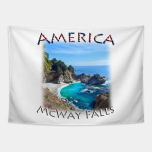 America - California - McWay Falls Tapestry