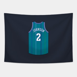 Larry Johnson Charlotte Jersey Qiangy Tapestry