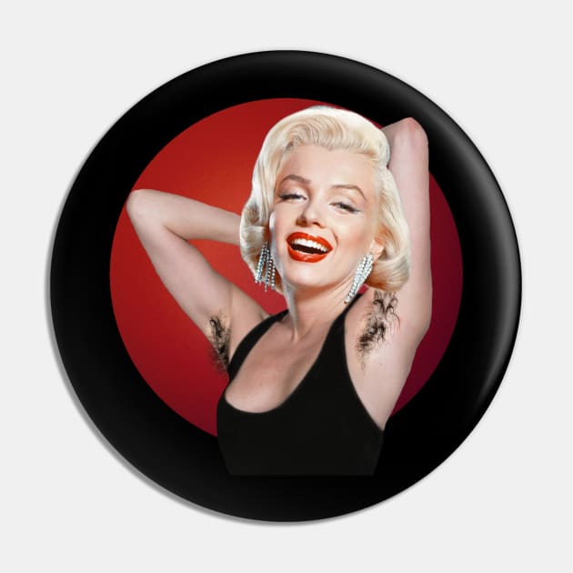 Marilyn Monroe Armpits Pin by Zbornak Designs