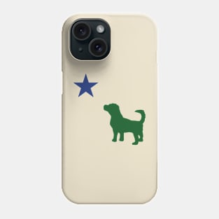 Old Maine Flag Puppy Phone Case