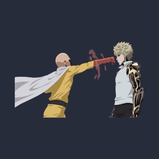 Saitama vs Genos T-Shirt