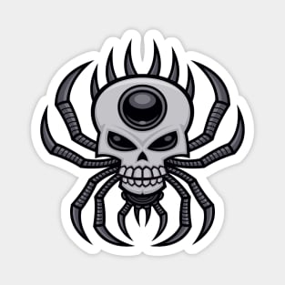 Skull Spider Magnet