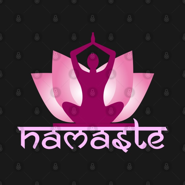 Yoga Namaste by KultureinDeezign