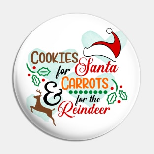 Cookies for Santa Pin