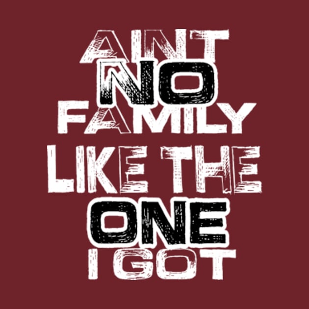 Aint No Family Like the One I Got by TshirtMA