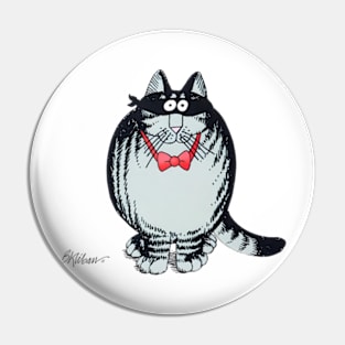 Kliban Big Cat - Cat mom Pin