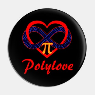 Polyamory Infinity Heart Polylove Pin