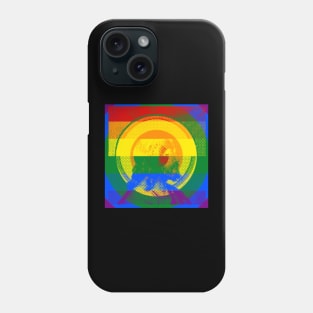 Rainbow Jesus .exe Phone Case