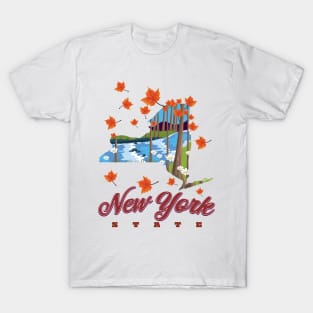 NY City Typography for Slogan T-shirt. New York T Shirt Design