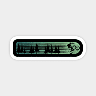 cycling mountain bike mtb gift cyclist mountain biking Magnet