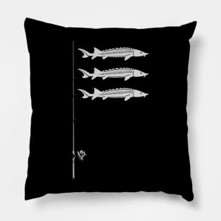 Sturgeon Flag Pillow